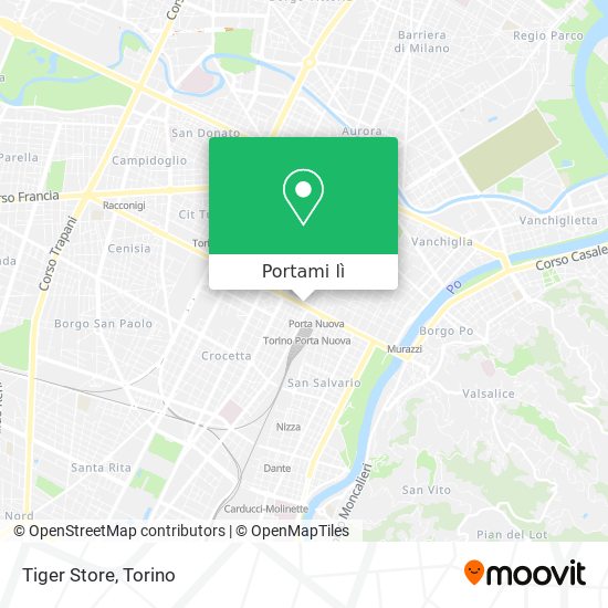 Mappa Tiger Store