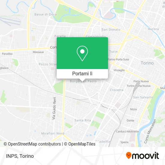 Mappa INPS