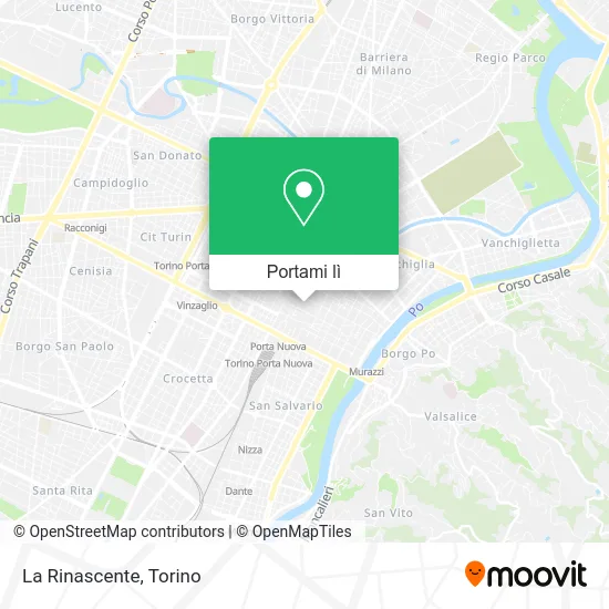 Mappa La Rinascente