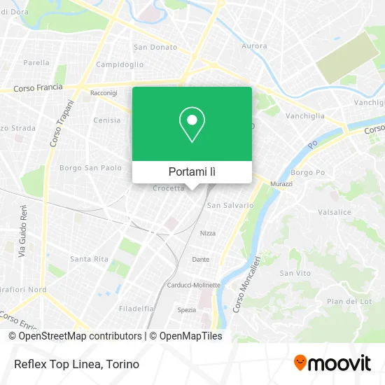 Mappa Reflex Top Linea