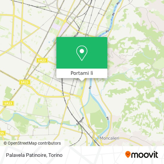Mappa Palavela Patinoire