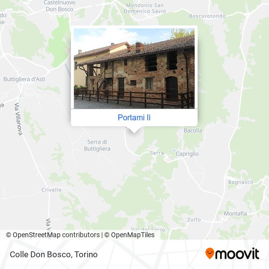 Mappa Colle Don Bosco