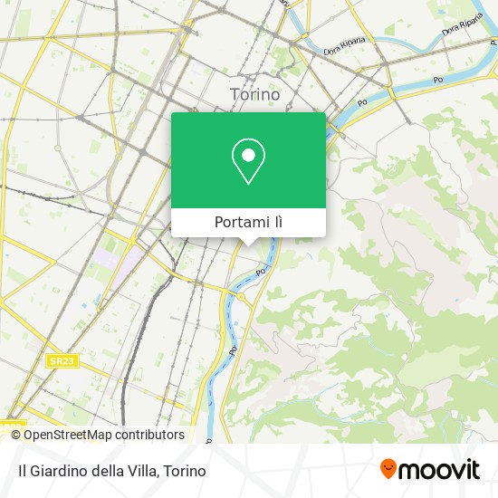 Mappa Il Giardino della Villa