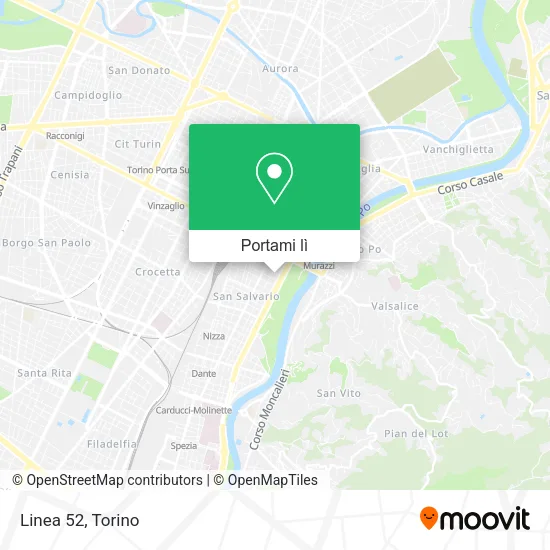 Mappa Linea 52