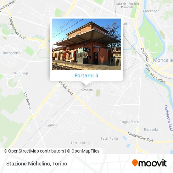 Mappa Stazione Nichelino
