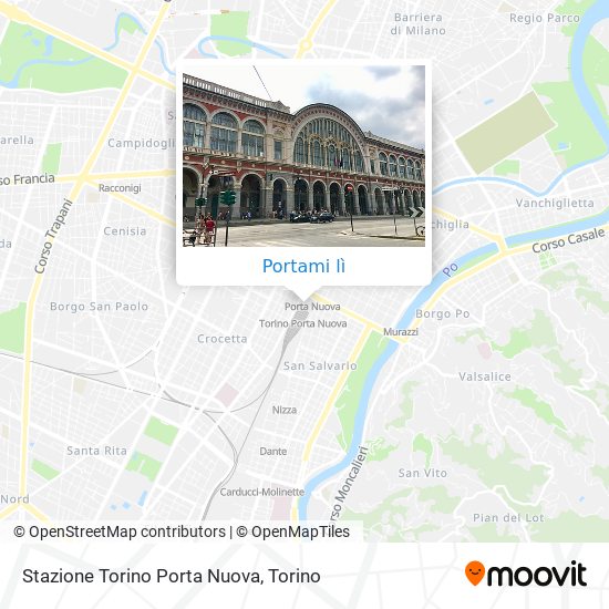 Mappa Stazione Torino Porta Nuova