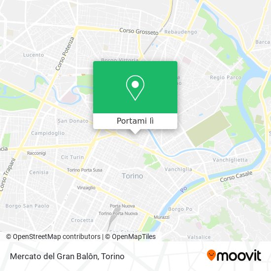 Mappa Mercato del Gran Balôn