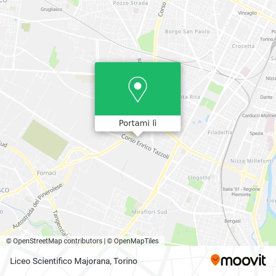 Mappa Liceo Scientifico Majorana