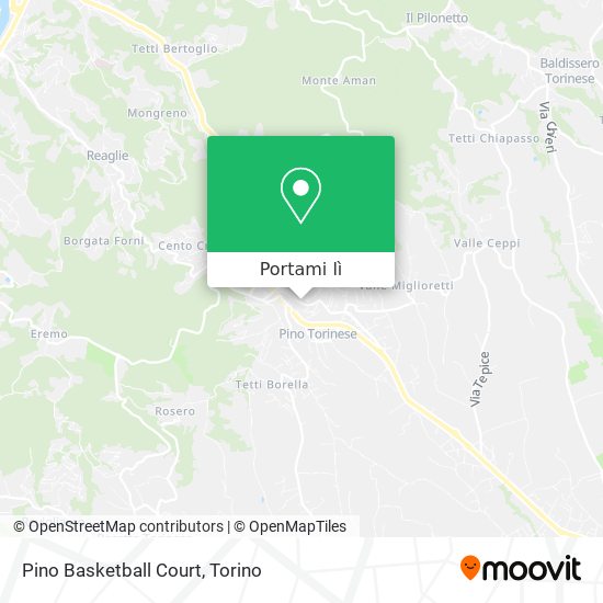 Mappa Pino Basketball Court