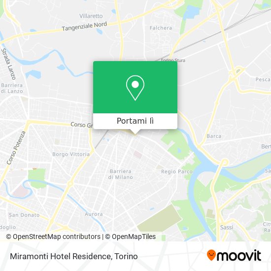 Mappa Miramonti Hotel Residence