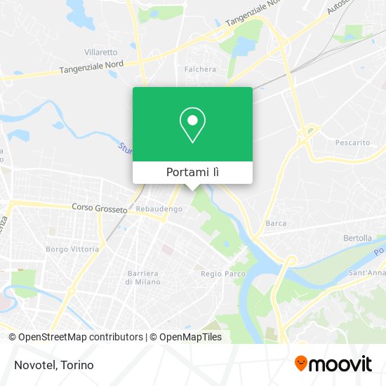 Mappa Novotel