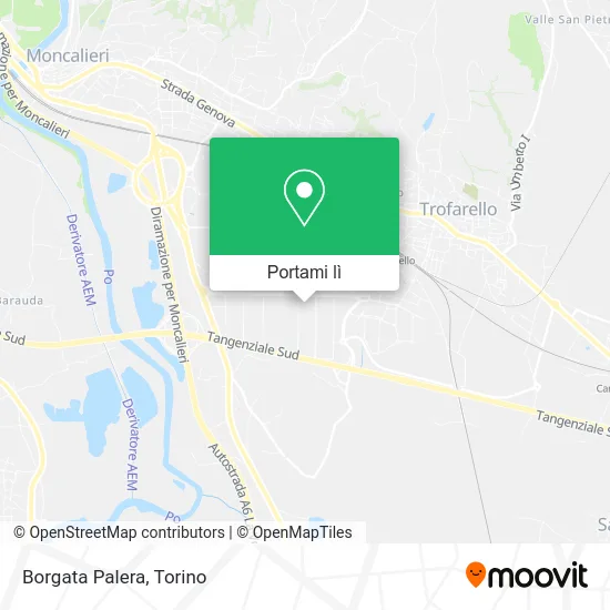 Mappa Borgata Palera