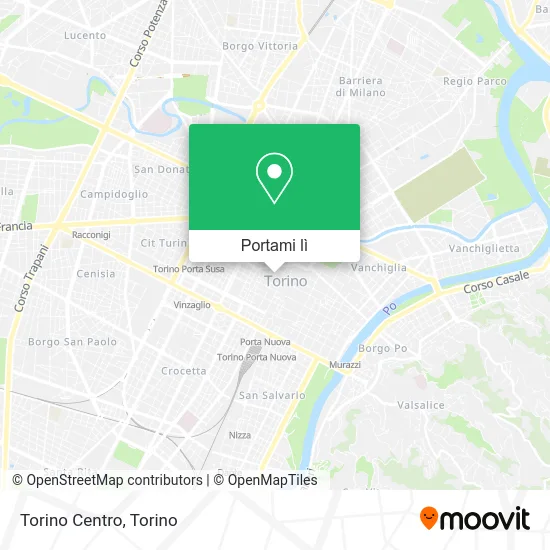 Mappa Torino Centro