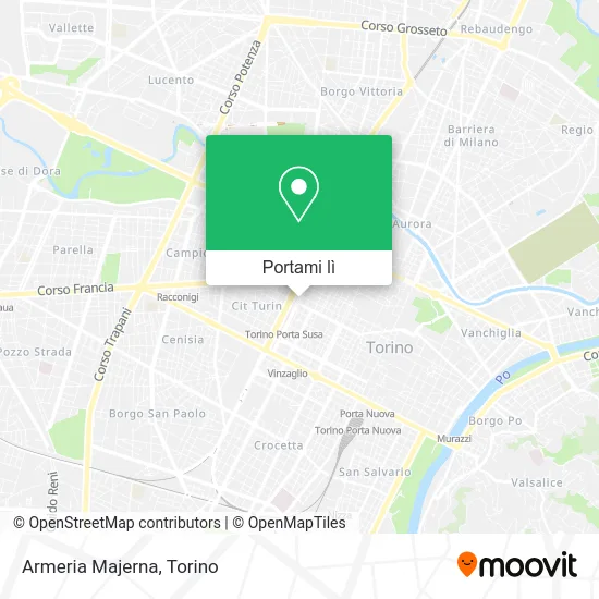 Mappa Armeria Majerna