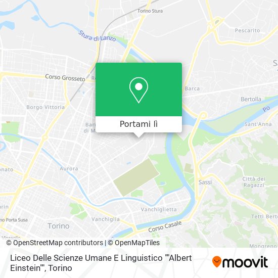 Mappa Liceo Delle Scienze Umane E Linguistico ""Albert Einstein""