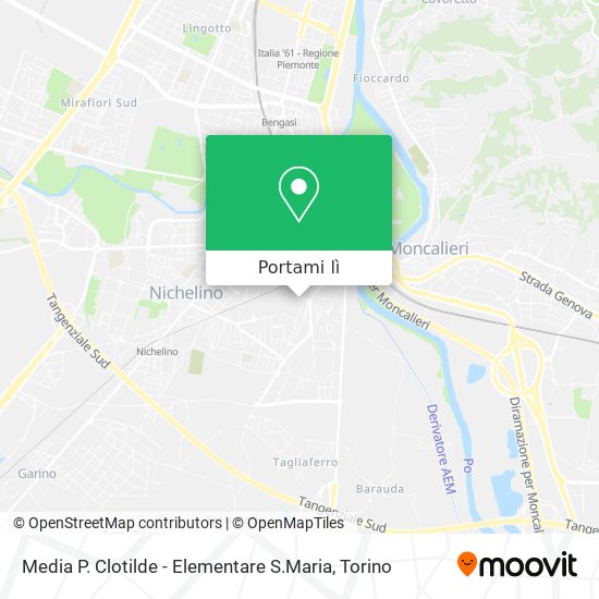 Mappa Media P. Clotilde - Elementare S.Maria