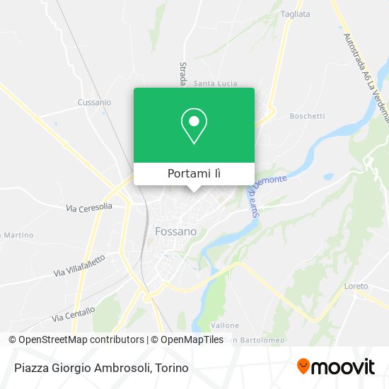 Mappa Piazza Giorgio Ambrosoli