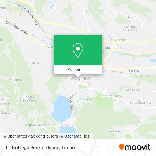 Mappa La Bottega Senza Glutine