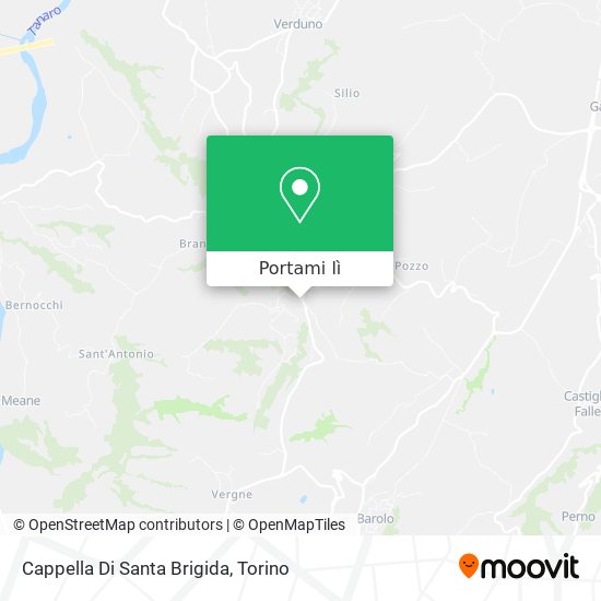 Mappa Cappella Di Santa Brigida