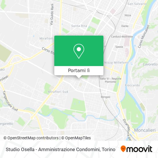 Mappa Studio Osella - Amministrazione Condomini