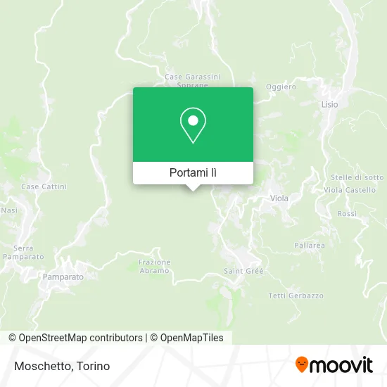 Mappa Moschetto