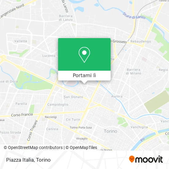 Mappa Piazza Italia