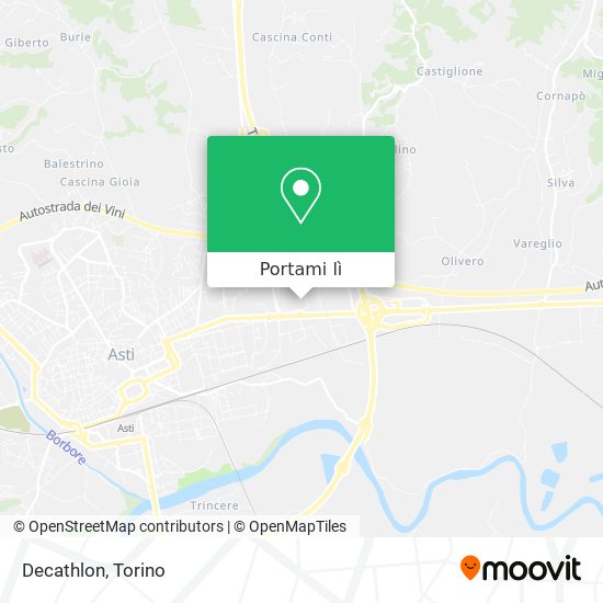 Mappa Decathlon