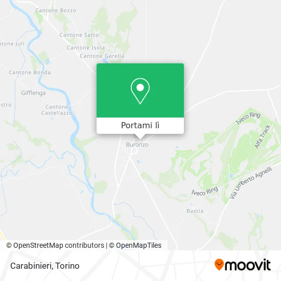 Mappa Carabinieri