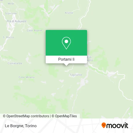 Mappa Le Borgne
