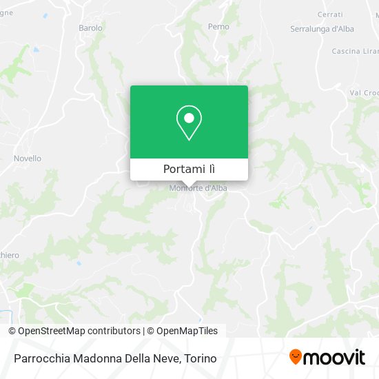 Mappa Parrocchia Madonna Della Neve