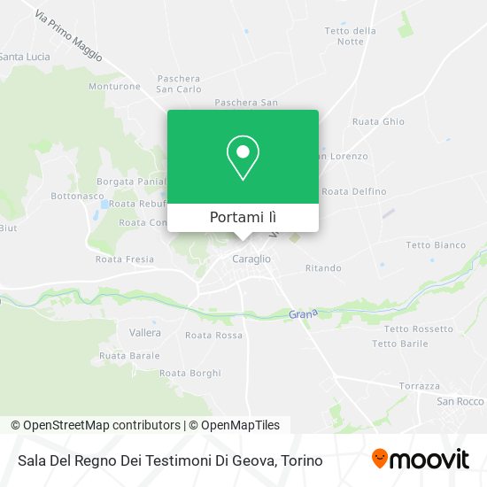 Mappa Sala Del Regno Dei Testimoni Di Geova
