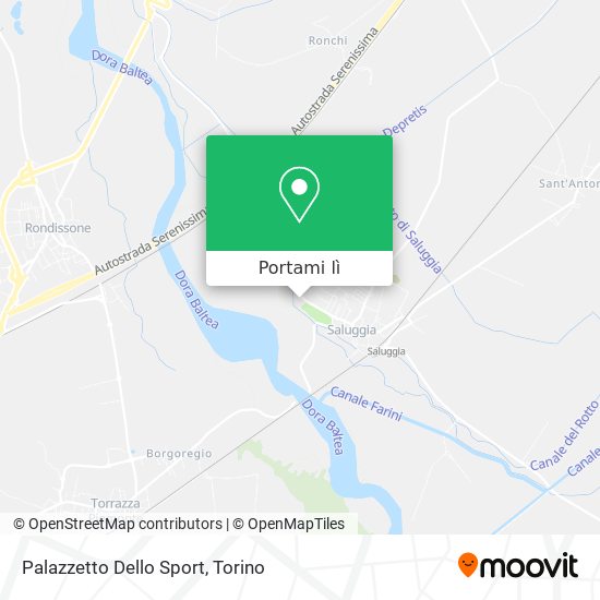 Mappa Palazzetto Dello Sport