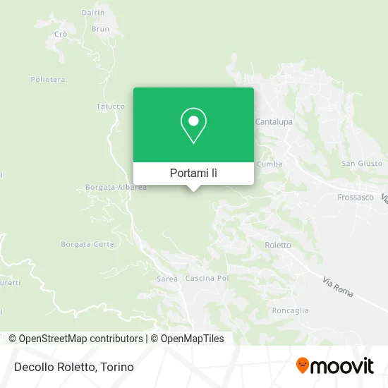 Mappa Decollo Roletto