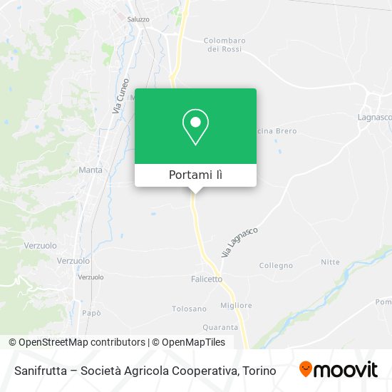 Mappa Sanifrutta – Società Agricola Cooperativa