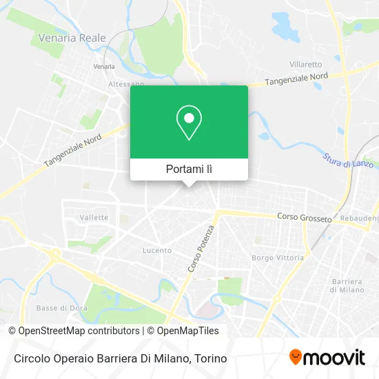 Mappa Circolo Operaio Barriera Di Milano