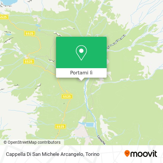 Mappa Cappella Di San Michele Arcangelo