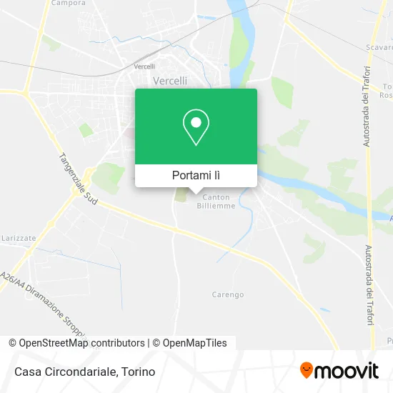 Mappa Casa Circondariale