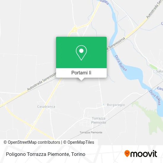 Mappa Poligono Torrazza Piemonte