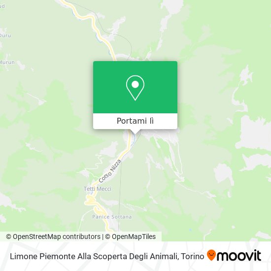 Mappa Limone Piemonte Alla Scoperta Degli Animali