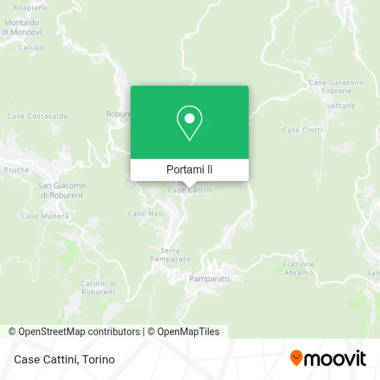 Mappa Case Cattini