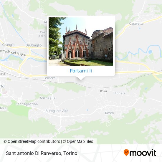 Mappa Sant antonio Di Ranverso