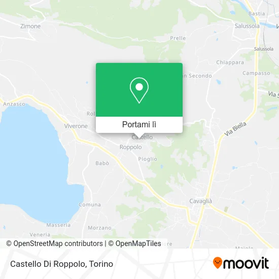 Mappa Castello Di Roppolo