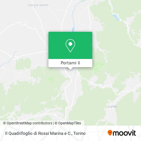 Mappa Il Quadrifoglio di Rossi Marina e C.