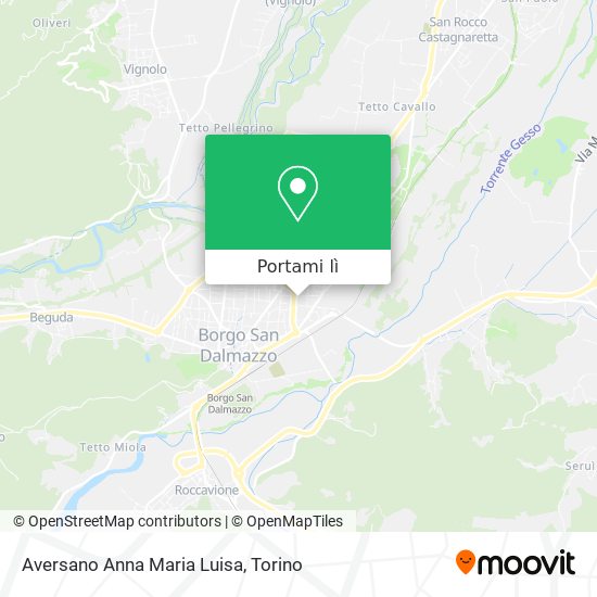 Mappa Aversano Anna Maria Luisa