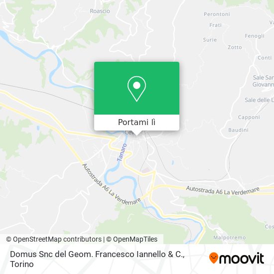 Mappa Domus Snc del Geom. Francesco Iannello & C.