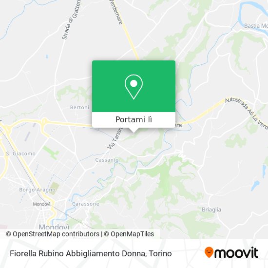 Mappa Fiorella Rubino Abbigliamento Donna