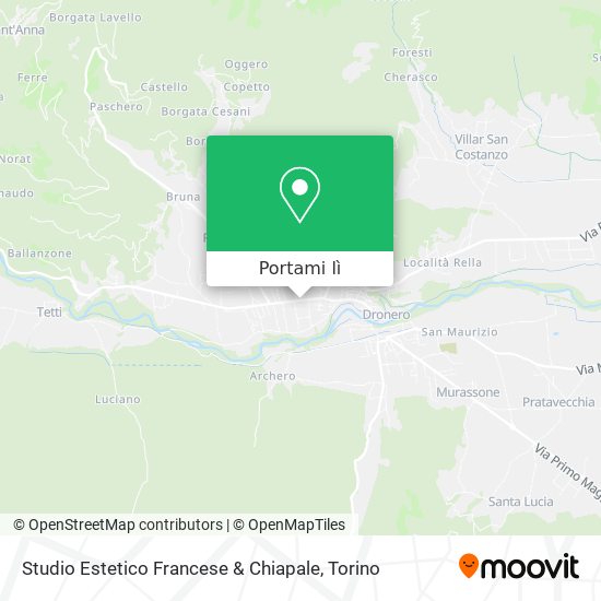 Mappa Studio Estetico Francese & Chiapale
