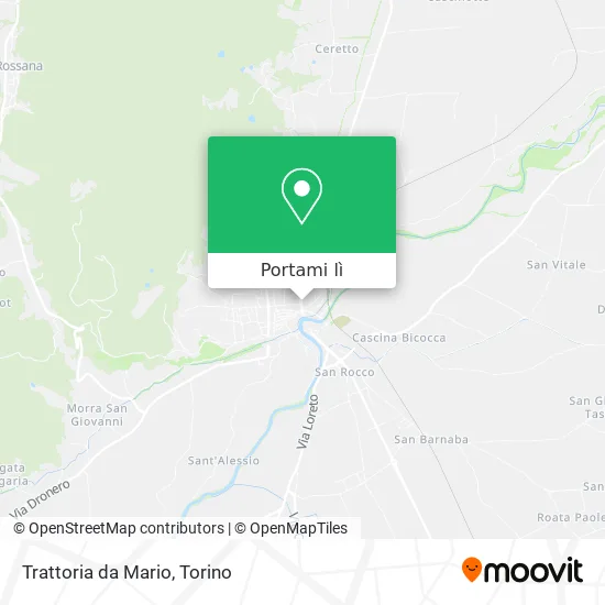 Mappa Trattoria da Mario