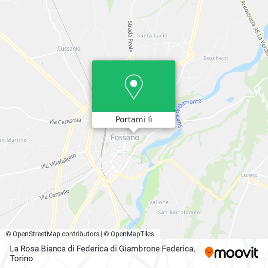 Mappa La Rosa Bianca di Federica di Giambrone Federica