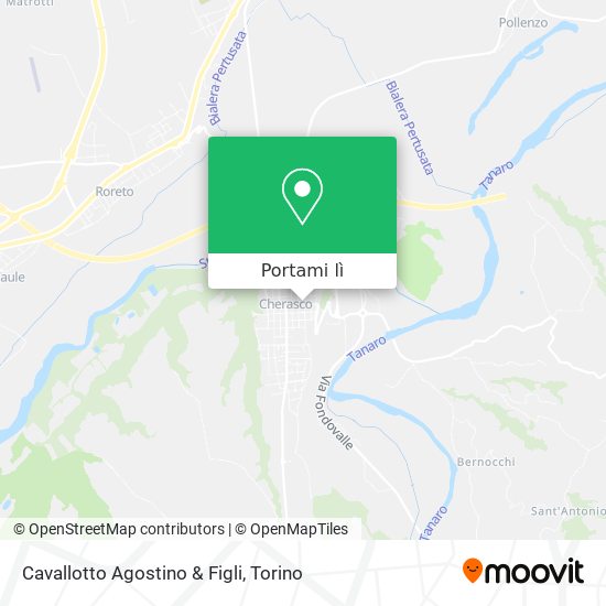 Mappa Cavallotto Agostino & Figli